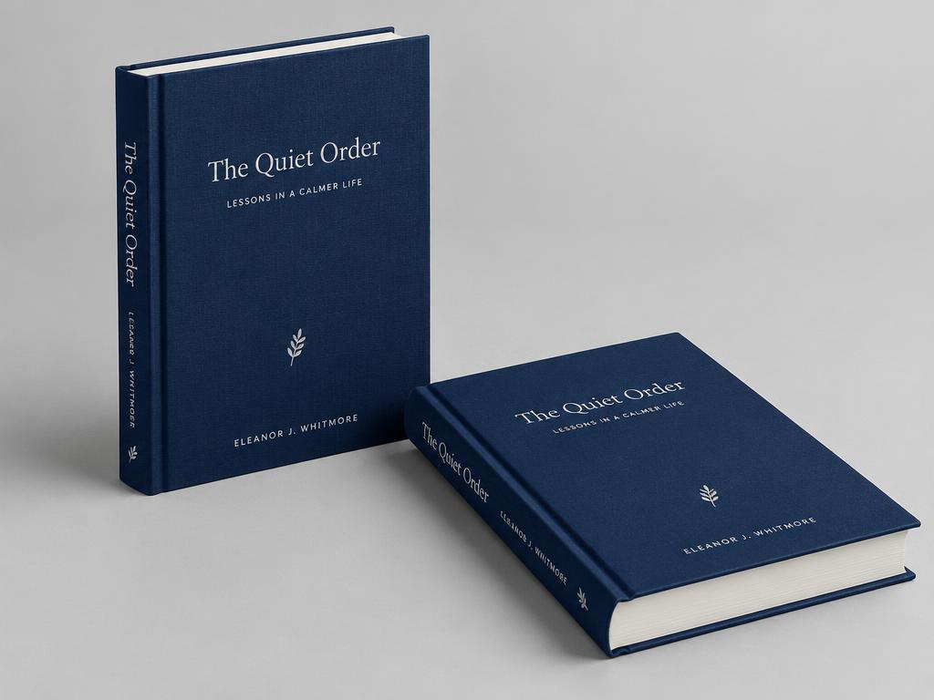 Hardcover Books — printed product sample