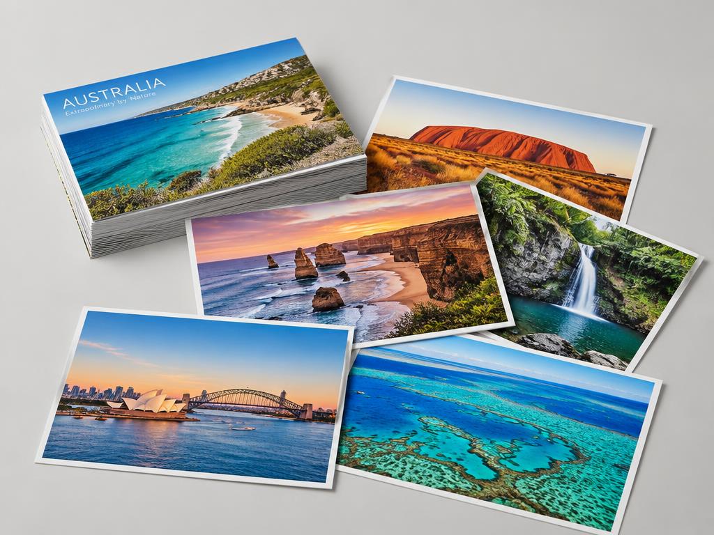 Postcards — printed product sample