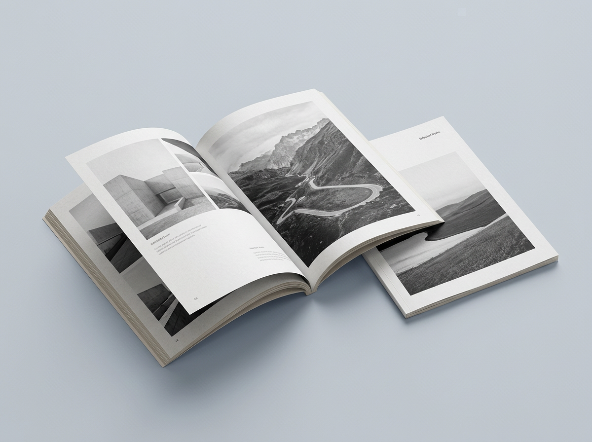 Stapled Booklets — printed product sample